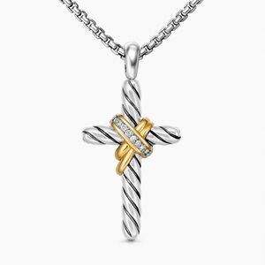 David Yurman X Cross Necklace